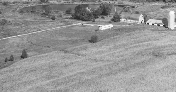 Vintage Aerial photo from 1984 in Cecil County, MD