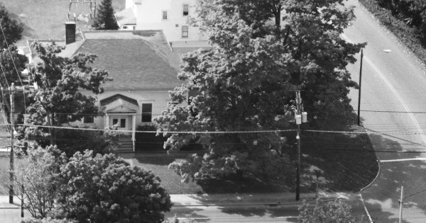 Vintage Aerial photo from 1986 in New Haven County, CT