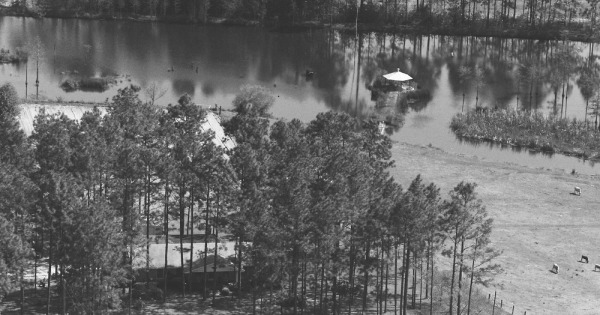 Vintage Aerial photo from 1983 in Coffee County, GA