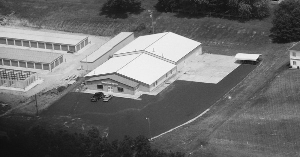 Vintage Aerial photo from 1999 in Audrain County, MO