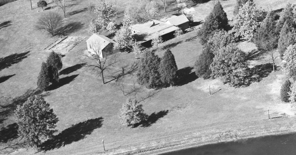 Vintage Aerial photo from 1976 in Jefferson County, MO