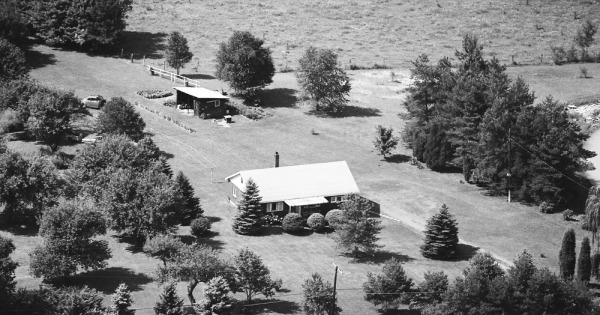 Vintage Aerial photo from 1976 in Jefferson County, PA