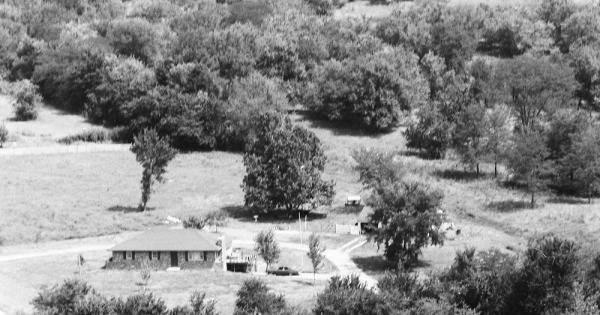 Vintage Aerial photo from 1983 in Cass County, MO