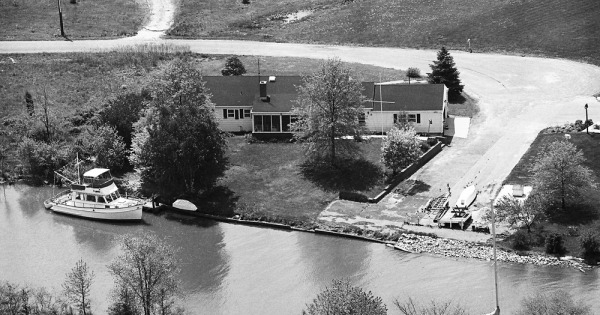Vintage Aerial photo from -1986 in Cecil County, MD