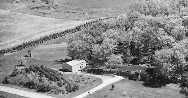 Vintage Aerial photo from 1980 in St. Croix County, WI