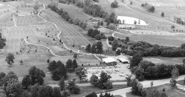 Vintage Aerial photo from 1985 in Wayne County, MI