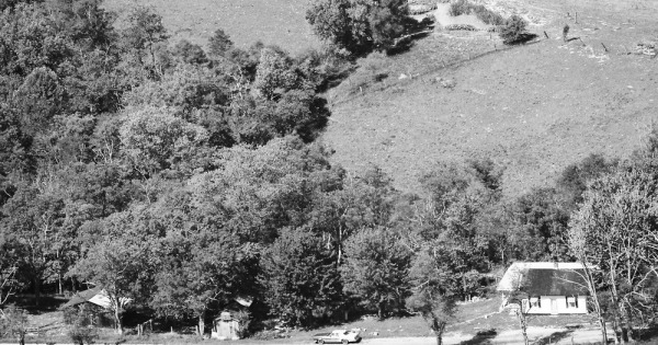 Vintage Aerial photo from 1986 in Madison County, KY