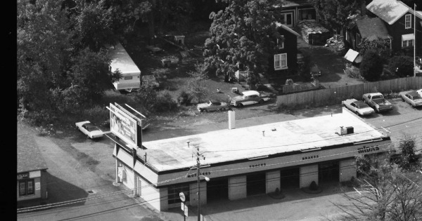 Vintage Aerial photo from 1986 in New Haven County, CT