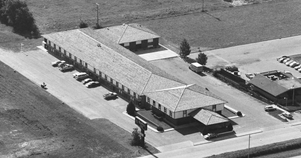 Vintage Aerial photo from 1984 in Buffalo County, NE