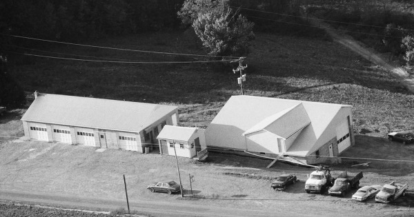 Vintage Aerial photo from 1988 in Lycoming County, PA