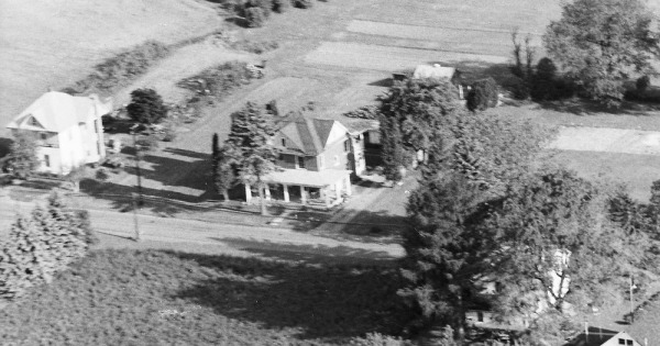 Vintage Aerial photo from 1984 in Lycoming County, PA