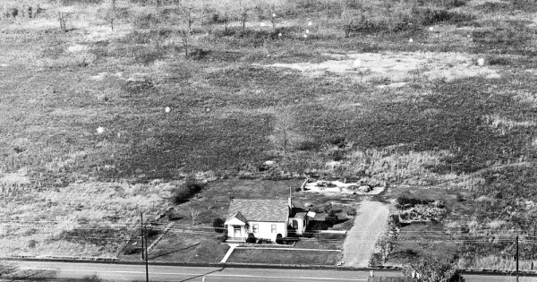 Vintage Aerial photo from 1964 in Cumberland County, PA