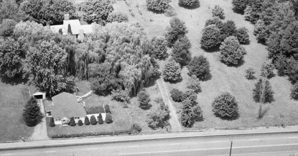 Vintage Aerial photo from 1982 in Mercer County, PA