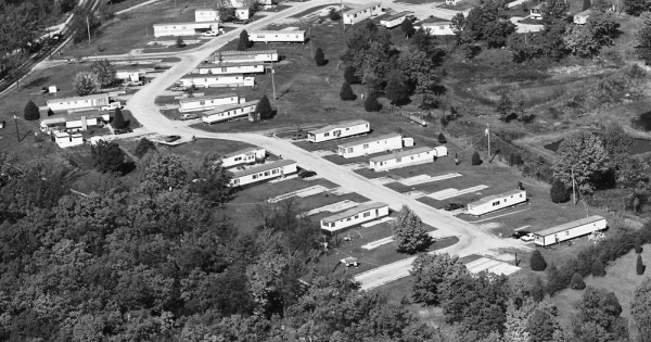 Vintage Aerial photo from 1976 in Jefferson County, MO
