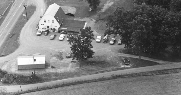 Vintage Aerial photo from 1971 in Ashland County, OH