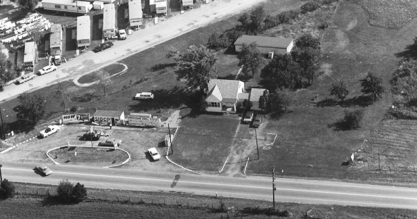 Vintage Aerial photo from 1968 in Warren County, OH