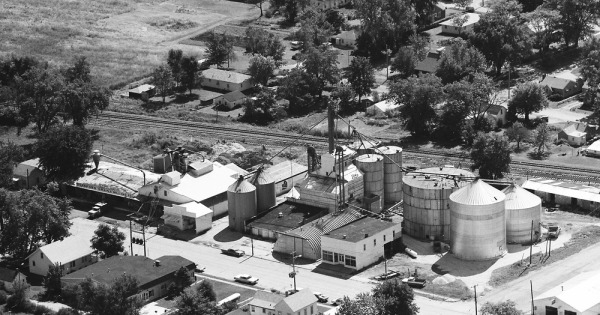 Vintage Aerial photo from 1973 in Peoria County, IL