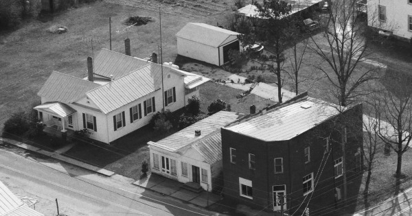 Vintage Aerial photo from 1991 in Northampton County, NC