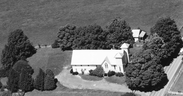 Vintage Aerial photo from 1986 in Monroe County, WV