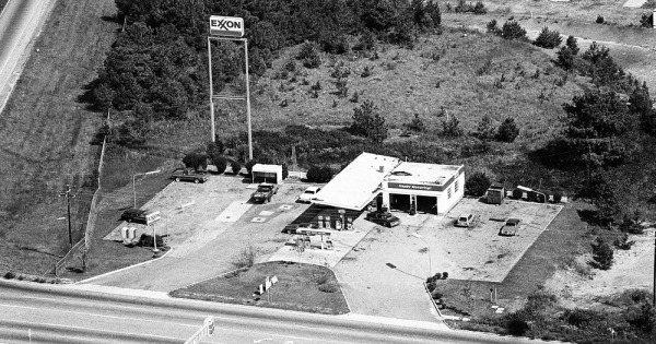 Vintage Aerial photo from -1986 in Douglas County, GA