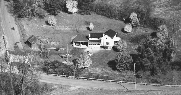 Vintage Aerial photo from 1985 in York County, PA
