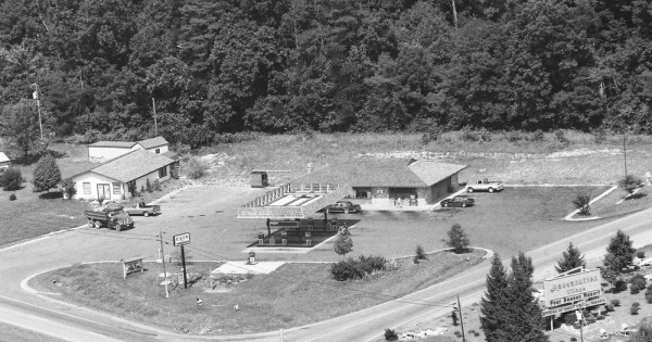 Vintage Aerial photo from 1991 in Rockingham County, VA