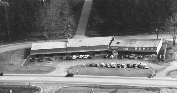 Vintage Aerial photo from 1993 in White County, GA