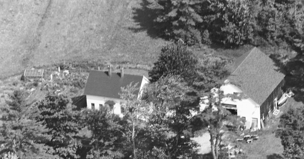 Vintage Aerial photo from 1995 in York County, ME