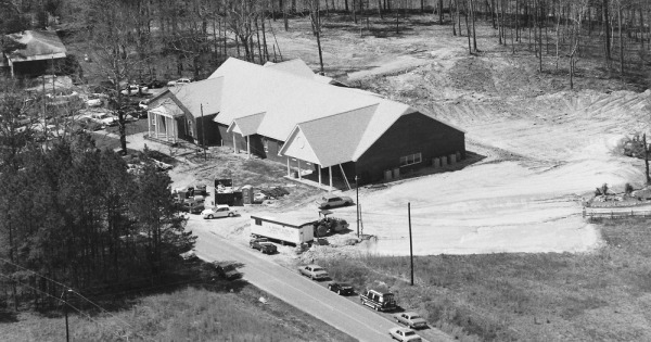 Vintage Aerial photo from 1997 in Chatham County, NC