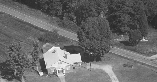 Vintage Aerial photo from -1986 in Catawba County, NC