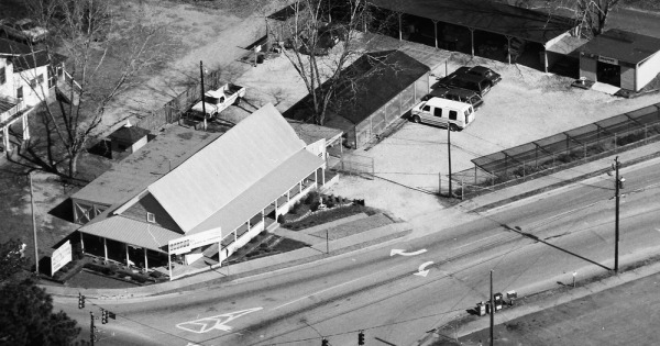 Vintage Aerial photo from 1989 in Oconee County, GA