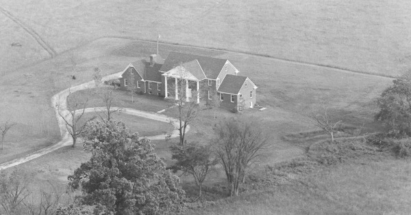 Vintage Aerial photo from 1980 in Jessamine County, KY