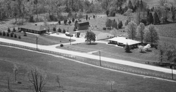 Vintage Aerial photo from 1985 in Oldham County, KY