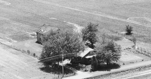Vintage Aerial photo from 1985 in Ripley County, IN