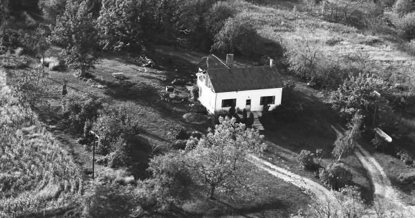 Vintage Aerial photo from 1970 in Ionia County, MI