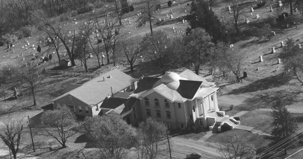Vintage Aerial photo from 1980 in Bourbon County, KY