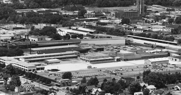 Vintage Aerial photo from 1973 in Winnebago County, IL