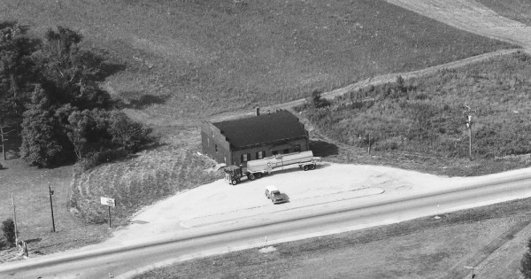Vintage Aerial photo from 1983 in Randolph County, IL