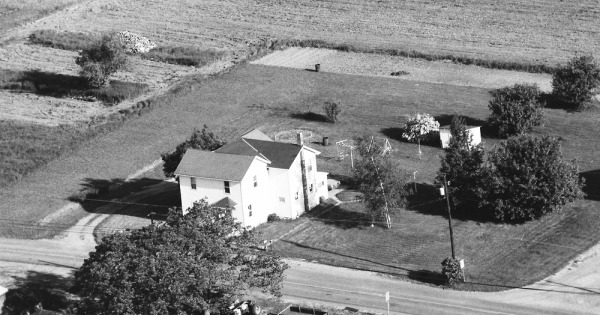 Vintage Aerial photo from 1984 in Lycoming County, PA