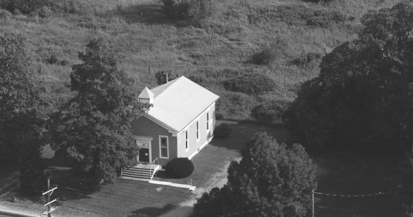 Vintage Aerial photo from 1989 in Crawford County, PA