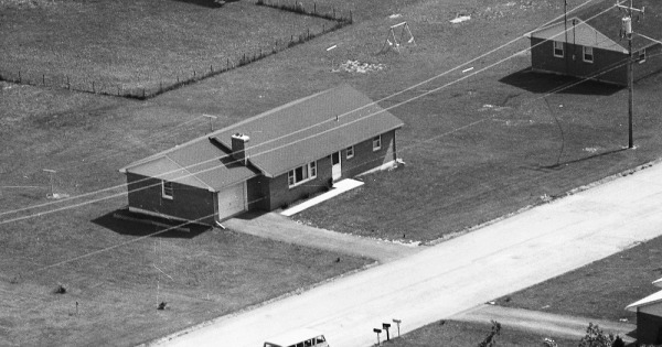 Vintage Aerial photo from 1974 in York County, PA