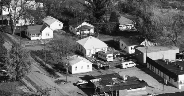 Vintage Aerial photo from 1984 in Pemiscot County, MO