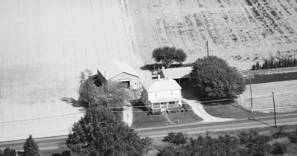 Vintage Aerial photo from 1986 in Atlantic County, NJ
