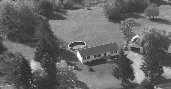 Vintage Aerial photo from 1994 in Broome County, NY