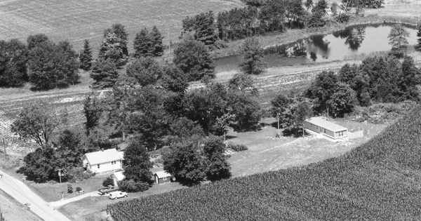 Vintage Aerial photo from 1986 in Scott County, IN