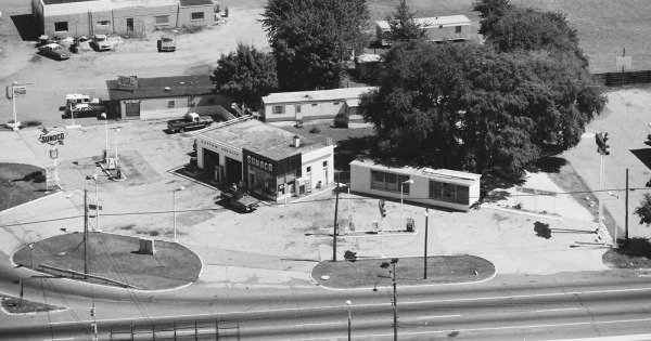 Vintage Aerial photo from 1978 in Marshall County, IN