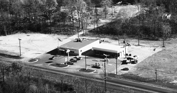 Vintage Aerial photo from 1967 in Anne Arundel County, MD