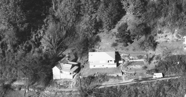 Vintage Aerial photo from 1984 in Mingo County, WV