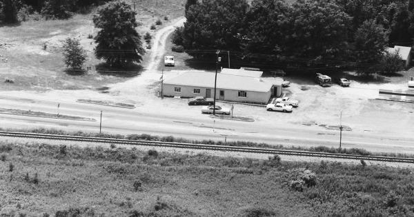 Vintage Aerial photo from 1983 in Union County, SC