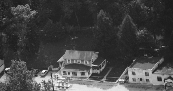 Vintage Aerial photo from 1986 in Chester County, PA